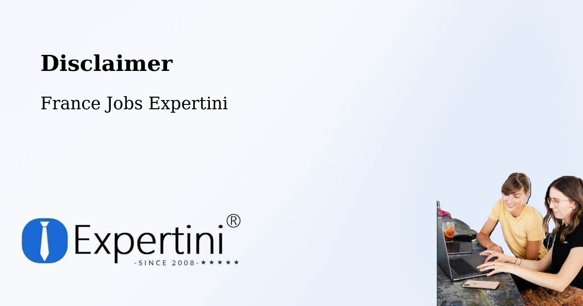 Disclaimer – Poisat - France Jobs Expertini